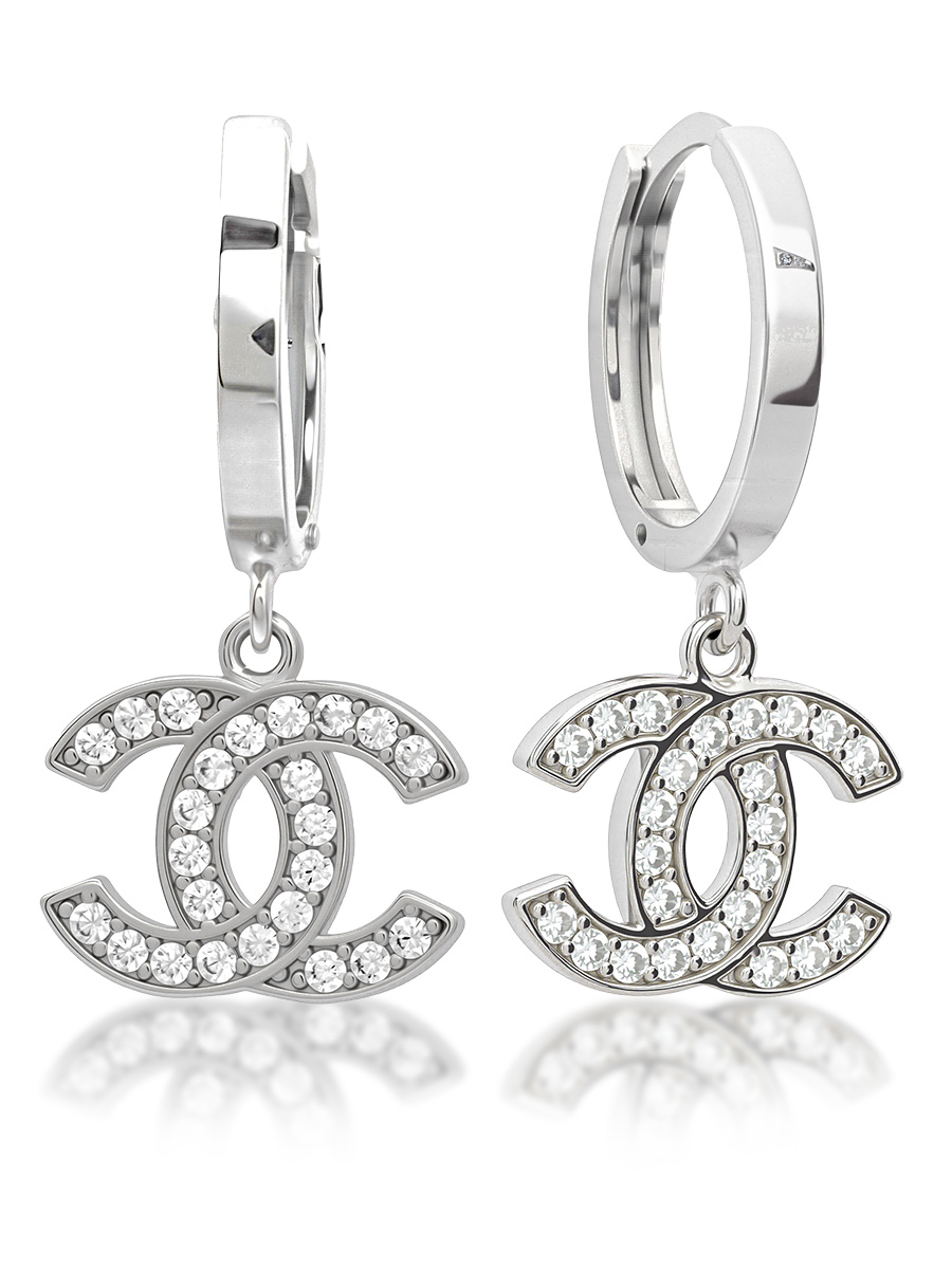 Женские серьги из серебра 925 пробы, артикул 3688.1