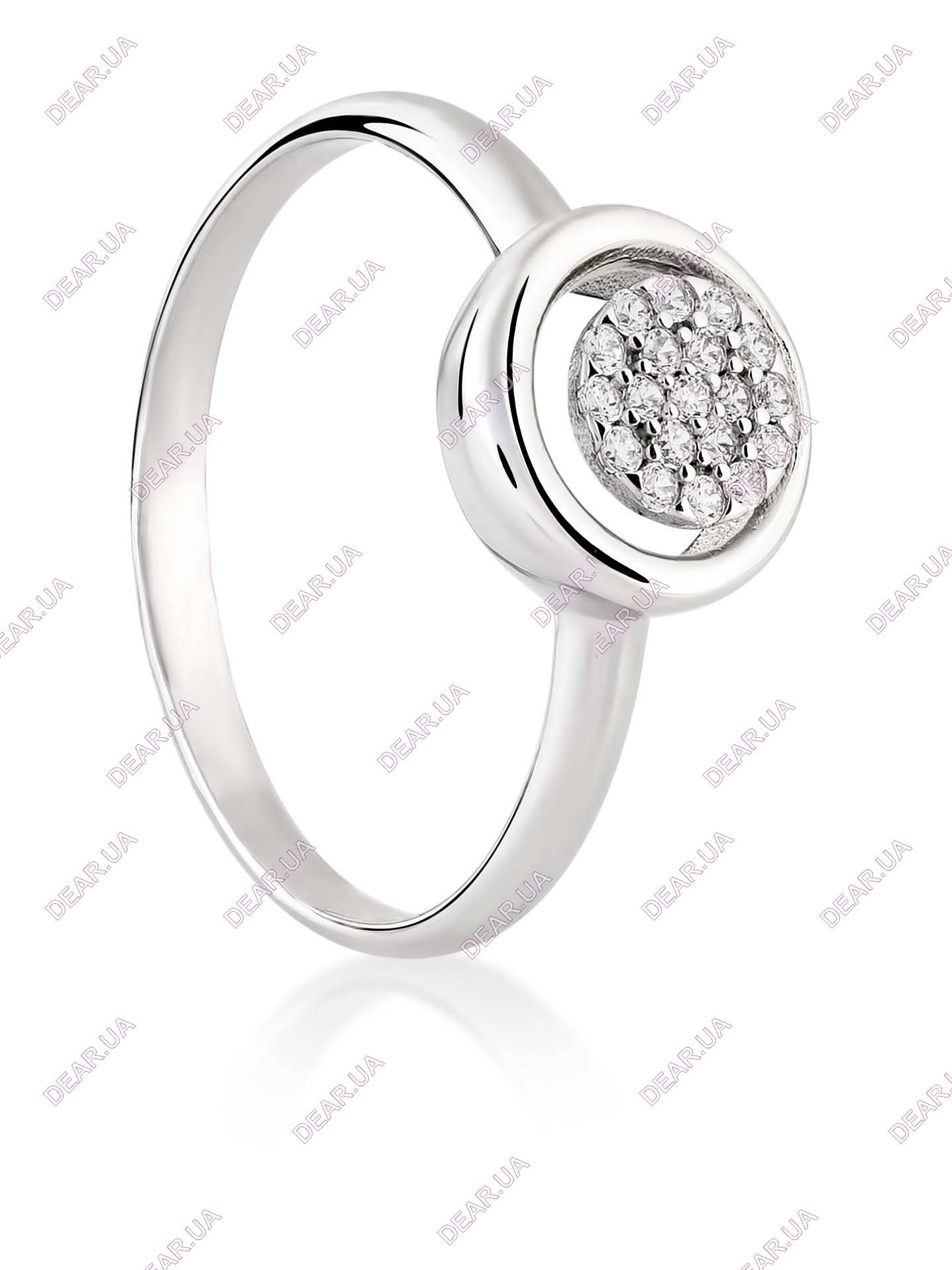 Женское кольцо из серебра 925 пробы, артикул 2686.1