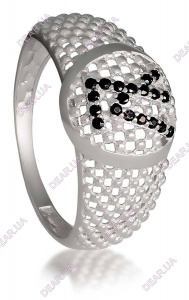 Женское кольцо из серебра 925 пробы, артикул 2042.2