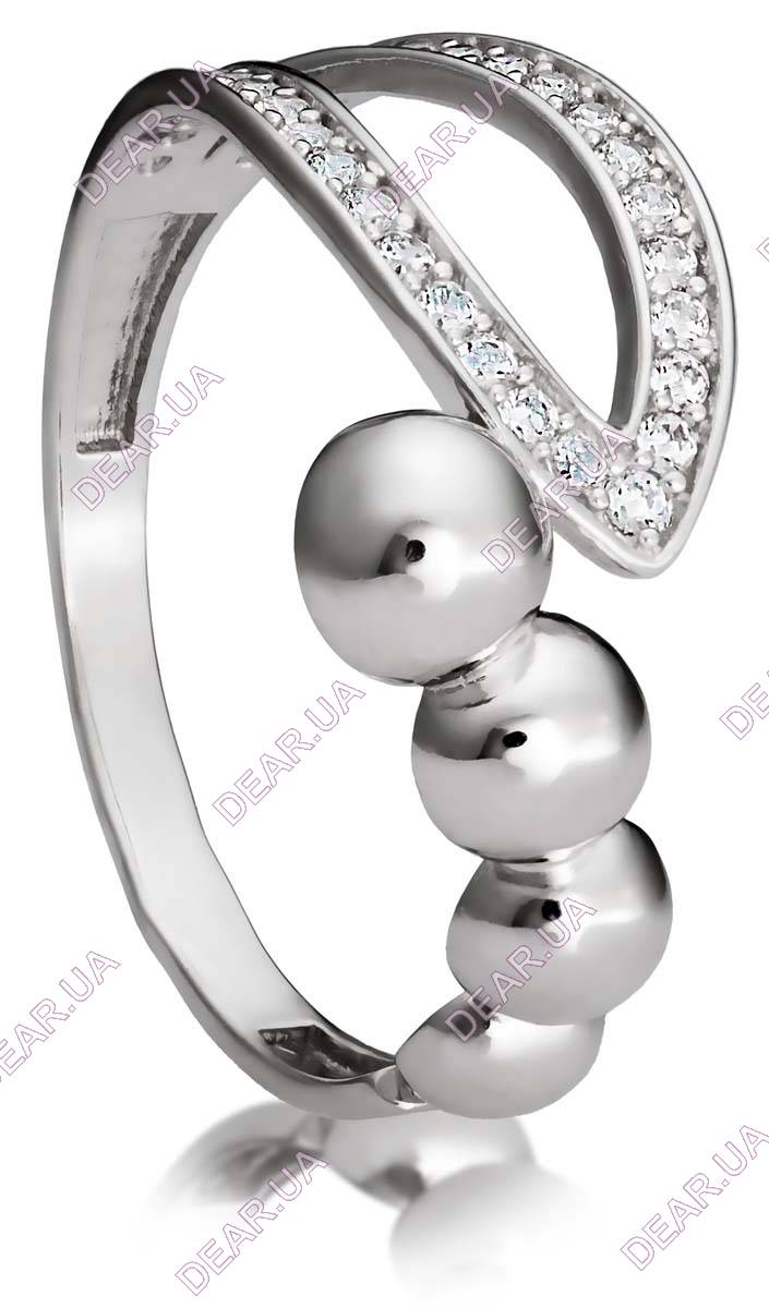 Женское кольцо из серебра 925 пробы, артикул 2591.1