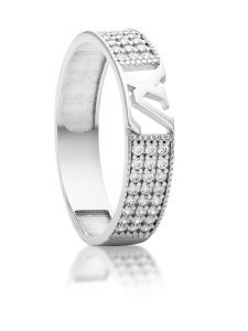 Женское кольцо из серебра 925 пробы, артикул 2968.1