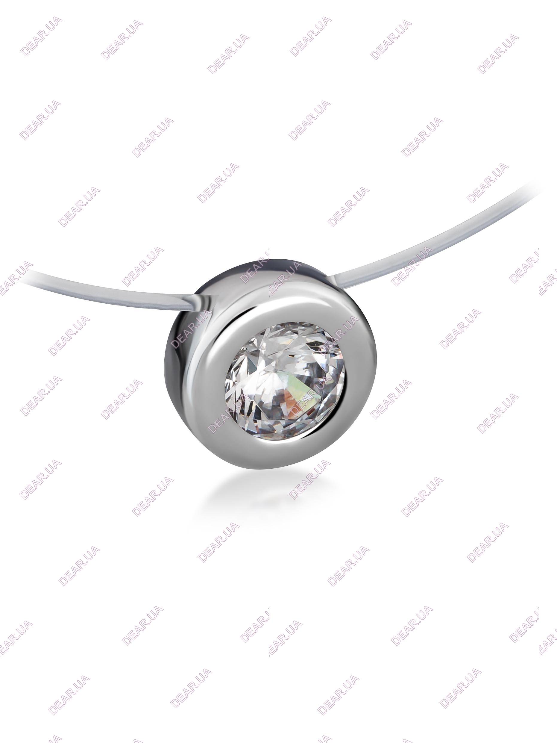 Колье из серебра 925 пробы, артикул 6008.2