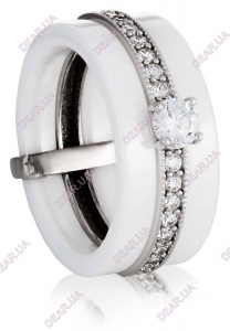 Женское кольцо из серебра 925 пробы, артикул 2063.1.1