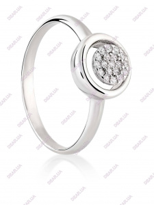 Женское кольцо из серебра 925 пробы, артикул 2686.1