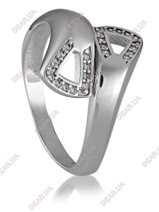 Женское кольцо из серебра 925 пробы, артикул 2763.1