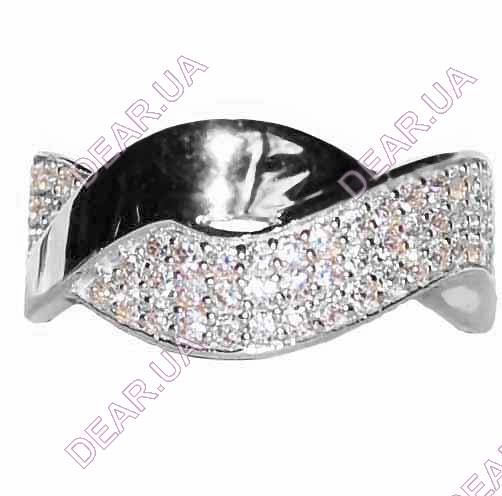 Женское кольцо дорожка из серебра 925 пробы, артикул 2081.1