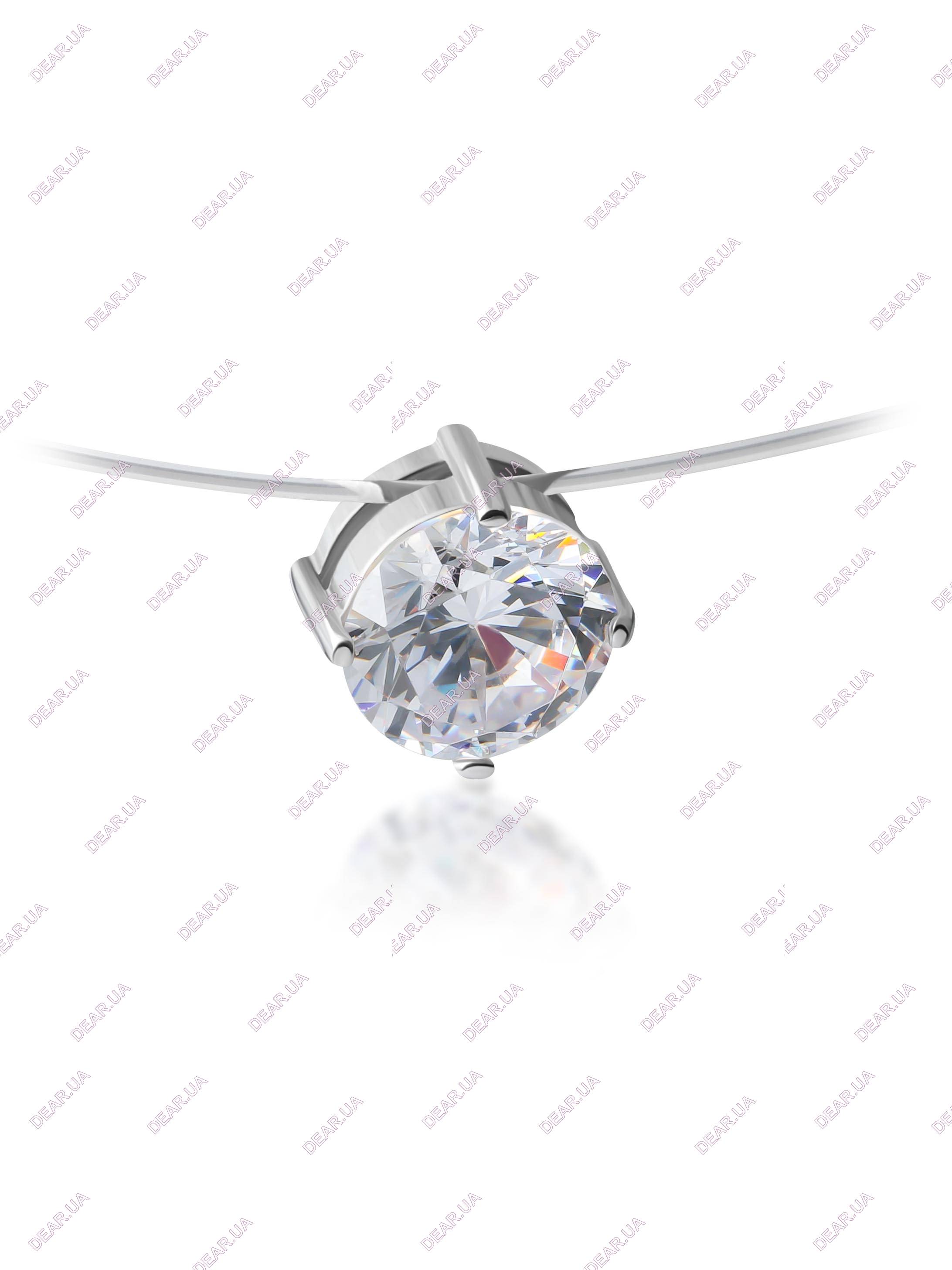 Колье из серебра 925 пробы, артикул 6007.2