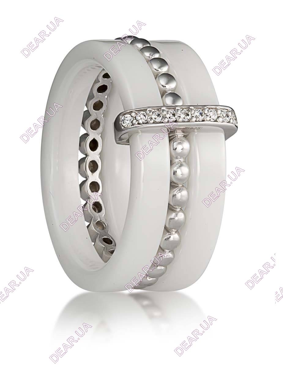 Женское кольцо из серебра 925 пробы, артикул 2621.1.1