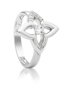 Крупное женское кольцо из серебра 925 пробы, артикул 2916.1