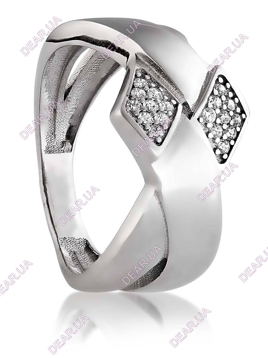 Женское кольцо из серебра 925 пробы, артикул 2683.1