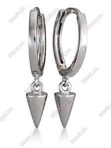 Женские серьги из серебра 925 пробы, артикул 3416
