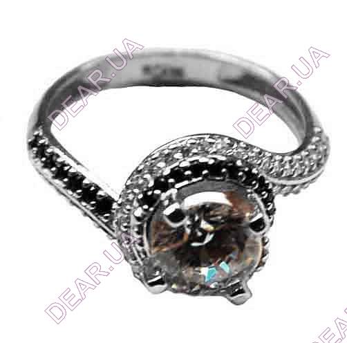 Помолвочное женское кольцо из серебра 925 пробы, артикул 2168.2