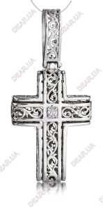 Хрест із срібла 925 проби, артикул 4292.1