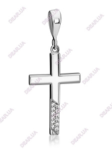 Хрест із срібла 925 проби, артикул 4359.1