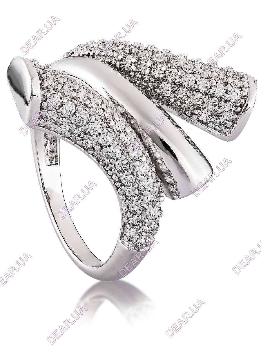 Крупное женское кольцо из серебра 925 пробы, артикул 2778.1