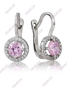 Женские серьги из серебра 925 пробы, артикул 3199.3