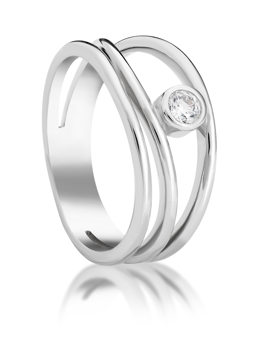 Женское кольцо из серебра 925 пробы, артикул 2911.1