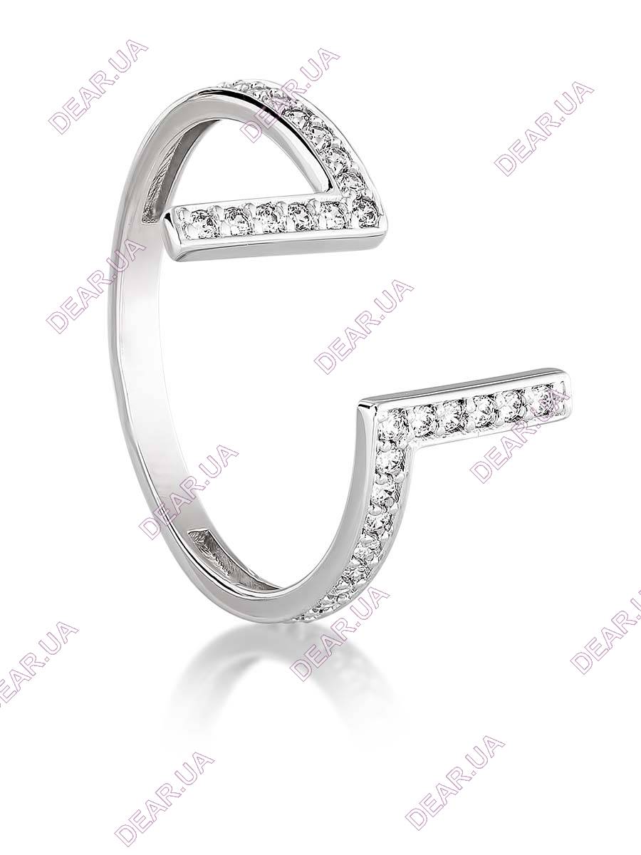 Женское кольцо дорожка из серебра 925 пробы, артикул 2786.1
