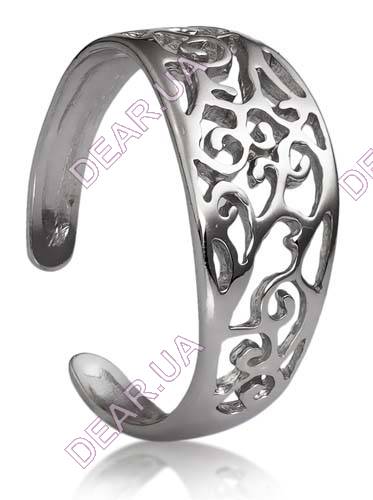 Женское кольцо на фалангу из серебра 925 пробы, артикул 2415