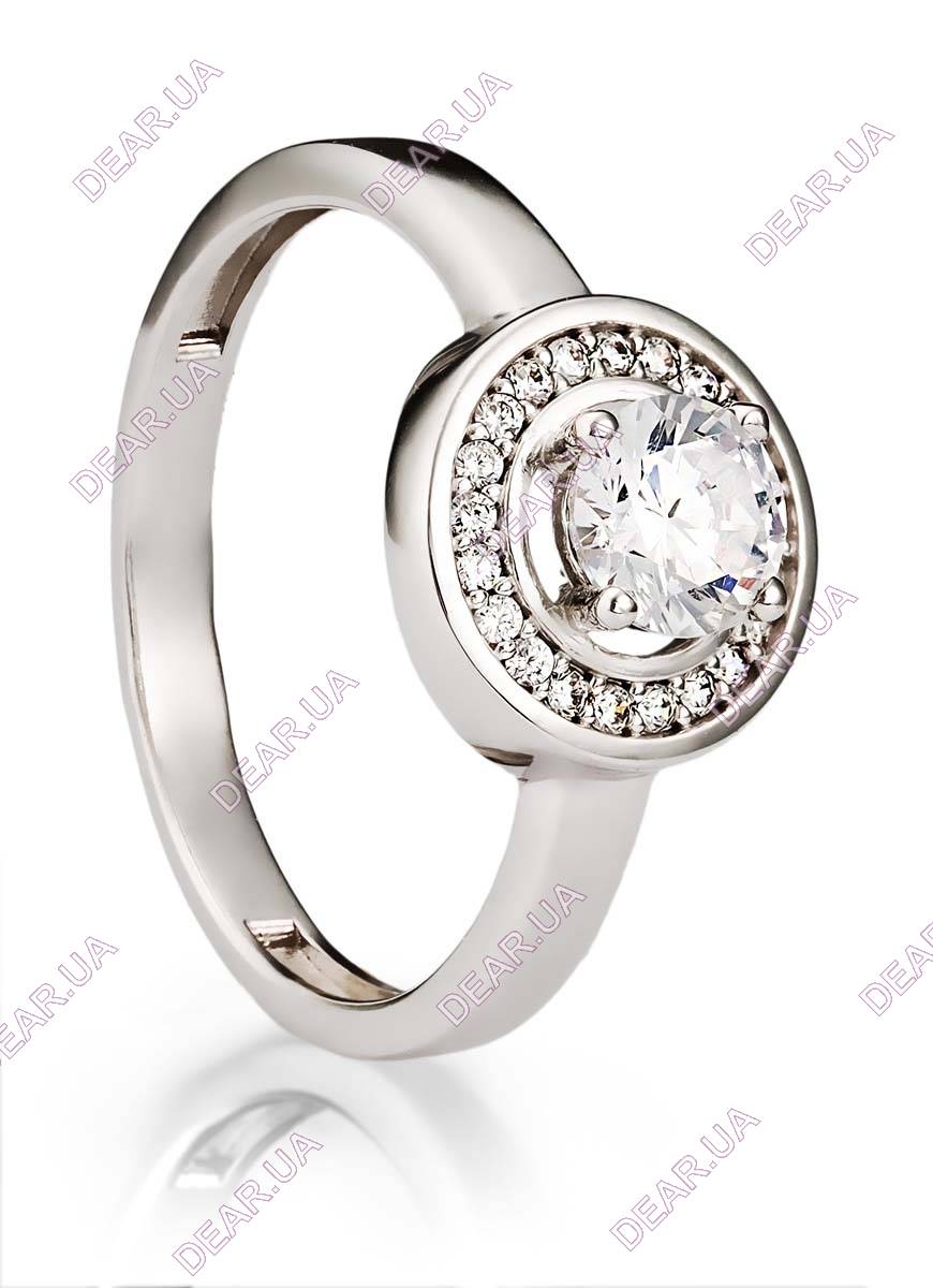 Женское кольцо из серебра 925 пробы, артикул 2529.1