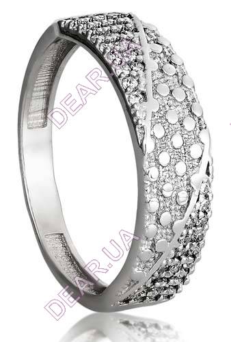 Женское кольцо дорожка из серебра 925 пробы, артикул 2519.1