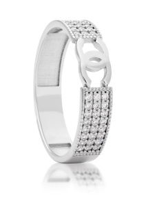 Женское кольцо из серебра 925 пробы, артикул 2958.1