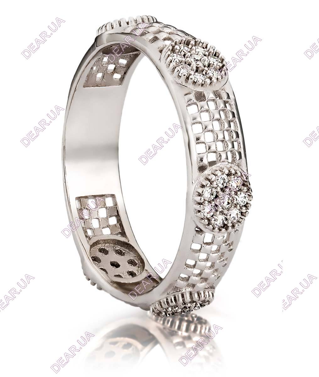 Женское кольцо из серебра 925 пробы, артикул 2533.1